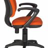 Офисное кресло Бюрократ CH-540AXSN-Low/26291 низкая спинка,  (оранжевое 26-29-1)