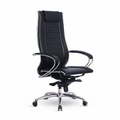 Кресло Samurai Lux 2 Черный, кожа New-Leather