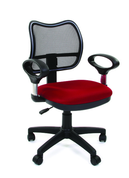 Офисное кресло CHAIRMAN 450 ткань TW-13 красный