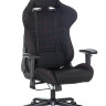 Кресло игровое Бюрократ 771N/BLACK-BL две подушки черный крестовина металл