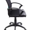 Кресло Бюрократ CH-590/BLACK спинка сетка черный сиденье черный искусственная кожа