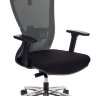 Кресло руководителя Бюрократ MC-815-H/LG/FB01 спинка сетка светло-серый сиденье черный крестовина алюминий