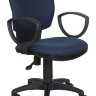 Офисное кресло Бюрократ CH-626AXSN/V-03-1 (сине-черный ромбик, ткань V-03-1)