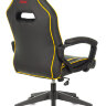 Кресло игровое Бюрократ VIKING ZOMBIE A3 YEL черный/желтый искусственная кожа