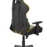 Кресло игровое Бюрократ VIKING ZOMBIE A4 YEL черный/желтый искусственная кожа
