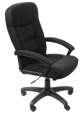 Кресло руководителя Бюрократ T-9908AXSN-Black  (T-9908AXSN черная ткань)
