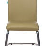 Кресло Бюрократ CH-250-V/KRIT-GREEN на полозьях зеленый искусственная кожа